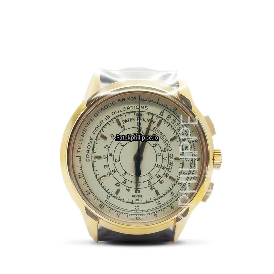 Alternative view of Patek Philippe Chronograph 5975r-001 40MM Rose Gold Case Automatic