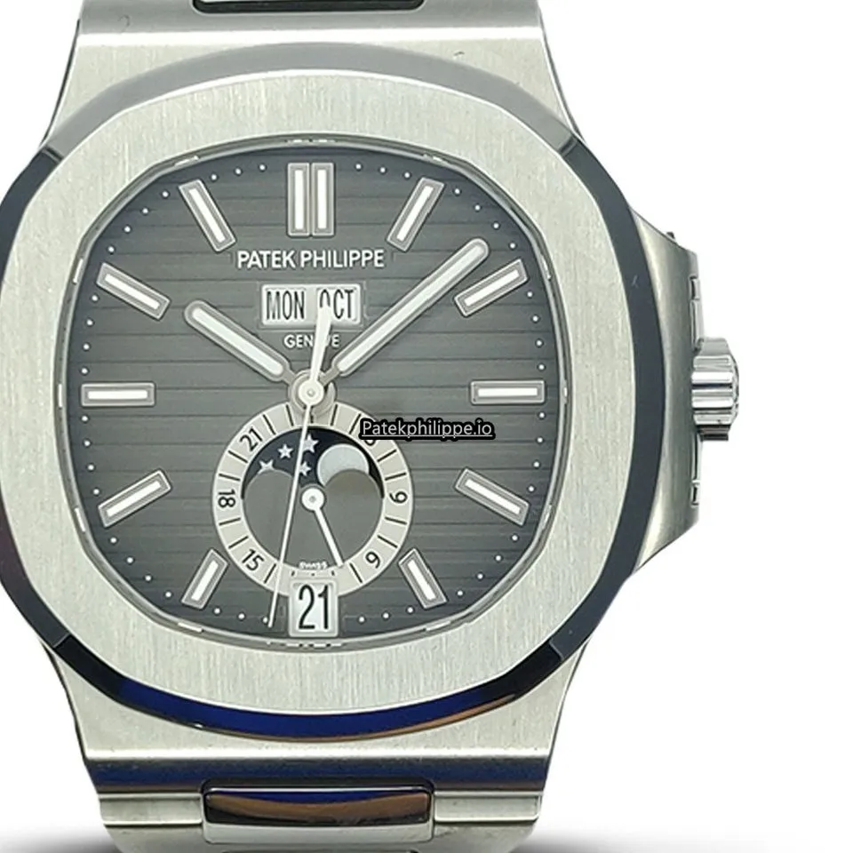Alternative view of Patek Philippe Nautilus 5726/1a Steel Case Automatic