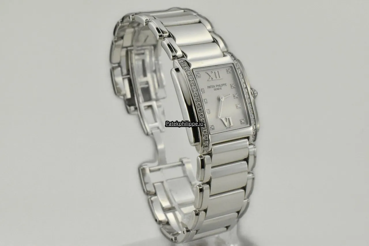 Alternative view of Patek Philippe Twenty-4 4910/10a-011 25x30MM Steel Case Quartz