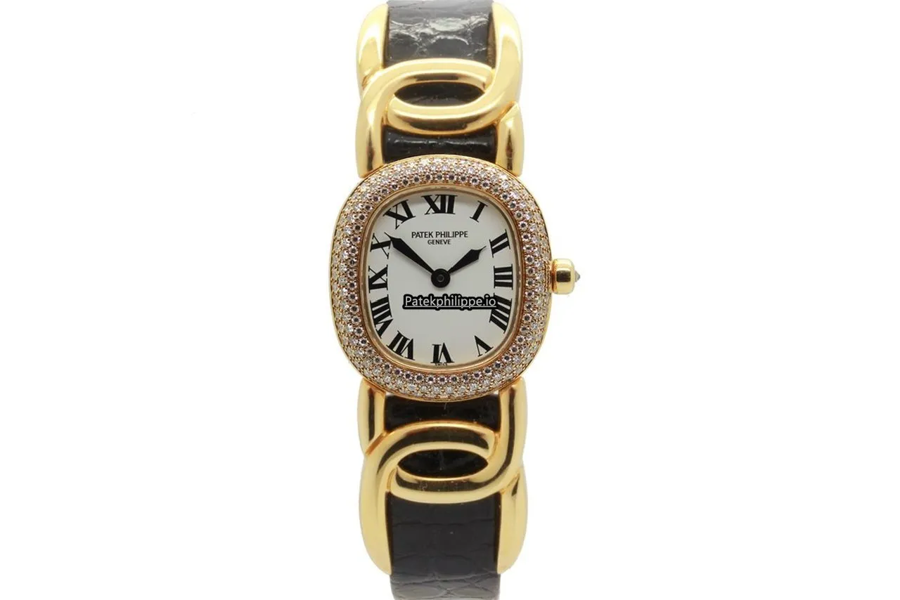 Patek Philippe Golden Ellipse 4831 Yellow Gold Case Quartz