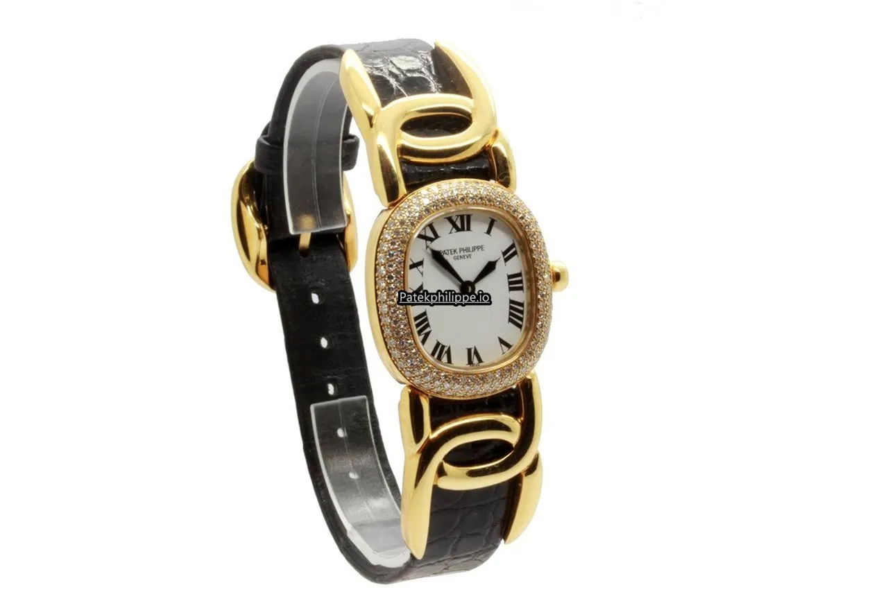 Alternative view of Patek Philippe Golden Ellipse 4831 Yellow Gold Case Quartz