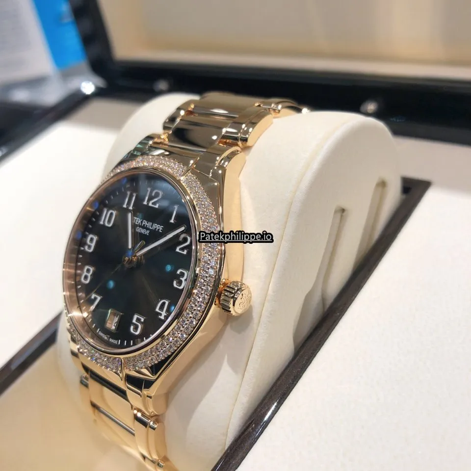 Alternative view of Patek Philippe Twenty-4 7300/1200r-001 36MM Rose Gold Case Automatic