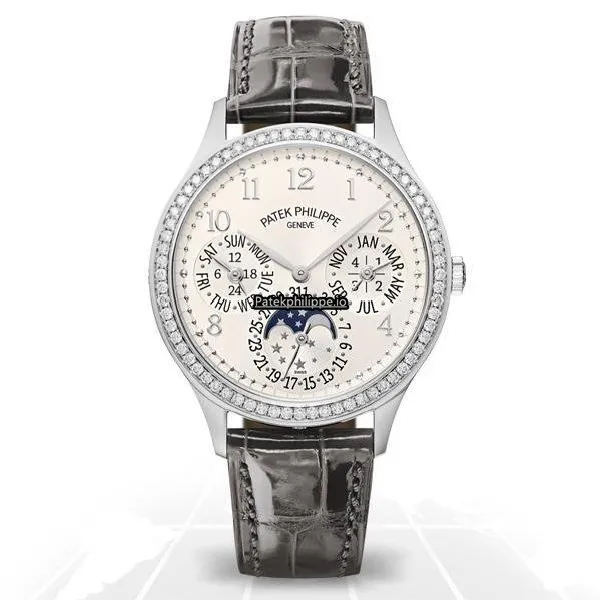 Patek Philippe Perpetual Calendar 7140g-001 35MM White Gold Case Manual Winding