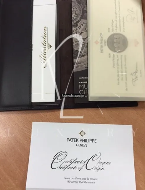 Alternative view of Patek Philippe Chronograph 5975g-001 White Gold Case Automatic