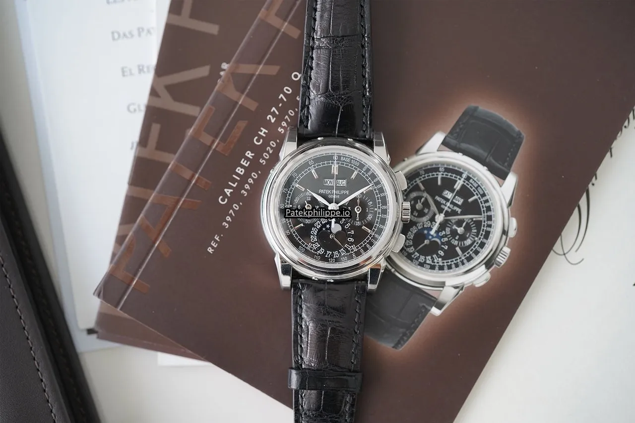 Patek Philippe Perpetual Calendar 5970p-001 40MM Platinum Case Manual Winding