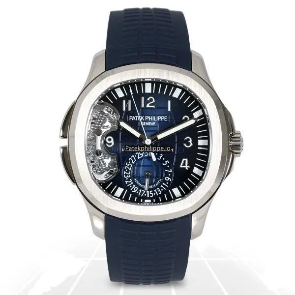 Alternative view of Patek Philippe Aquanaut 5650g-001 41MM White Gold Case Automatic