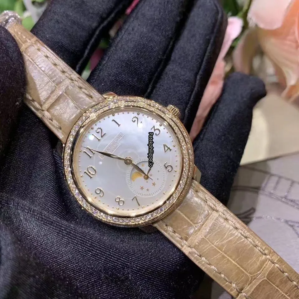 Patek Philippe Complications 4968r-001 Rose Gold Case Manual Winding