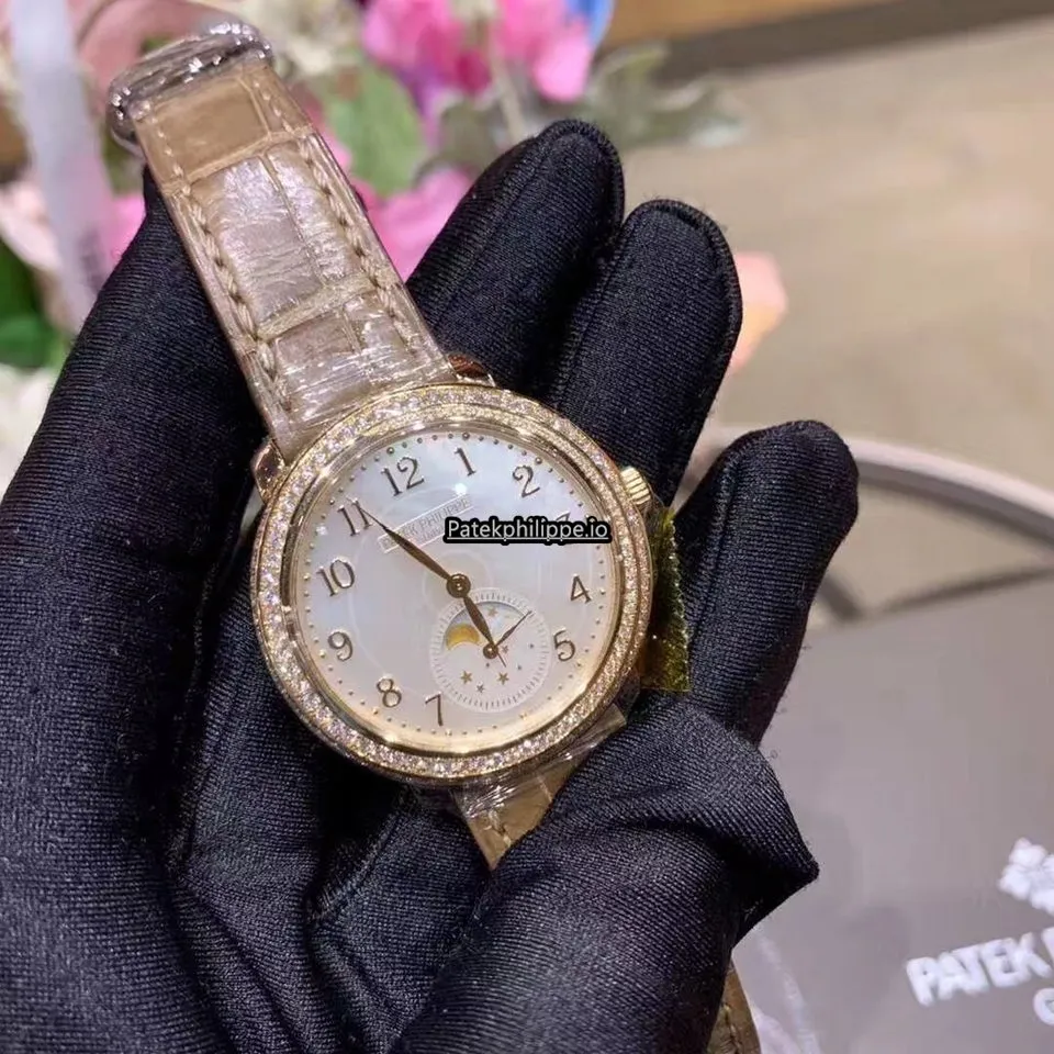 Alternative view of Patek Philippe Complications 4968r-001 Rose Gold Case Manual Winding