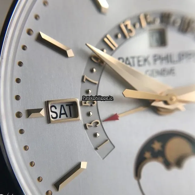 Alternative view of Patek Philippe Perpetual Calendar 5496p-015 39.5MM Platinum Case Automatic