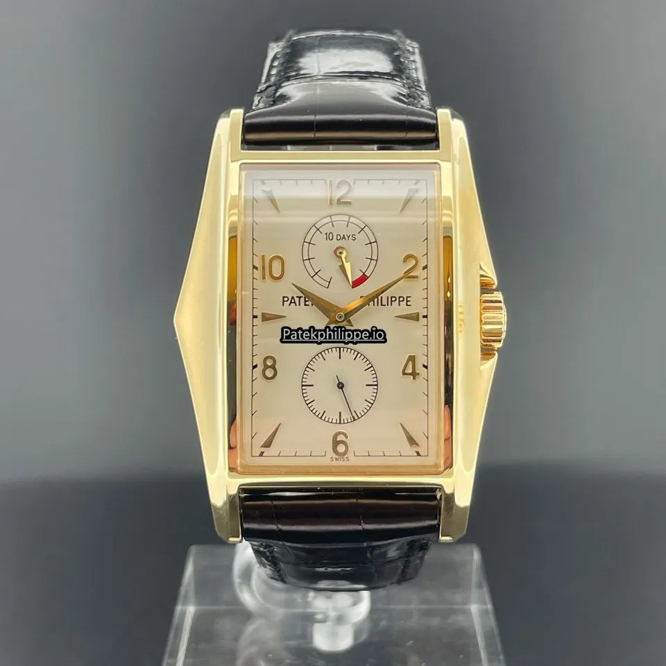Alternative view of Patek Philippe Gondolo 5100j-001 Yellow Gold Case Manual Winding
