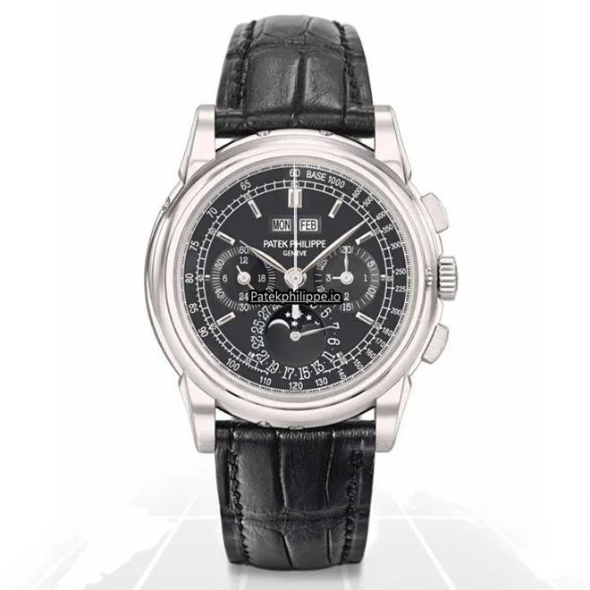 Patek Philippe Perpetual Calendar 5970p-001 40MM Platinum Case Manual Winding