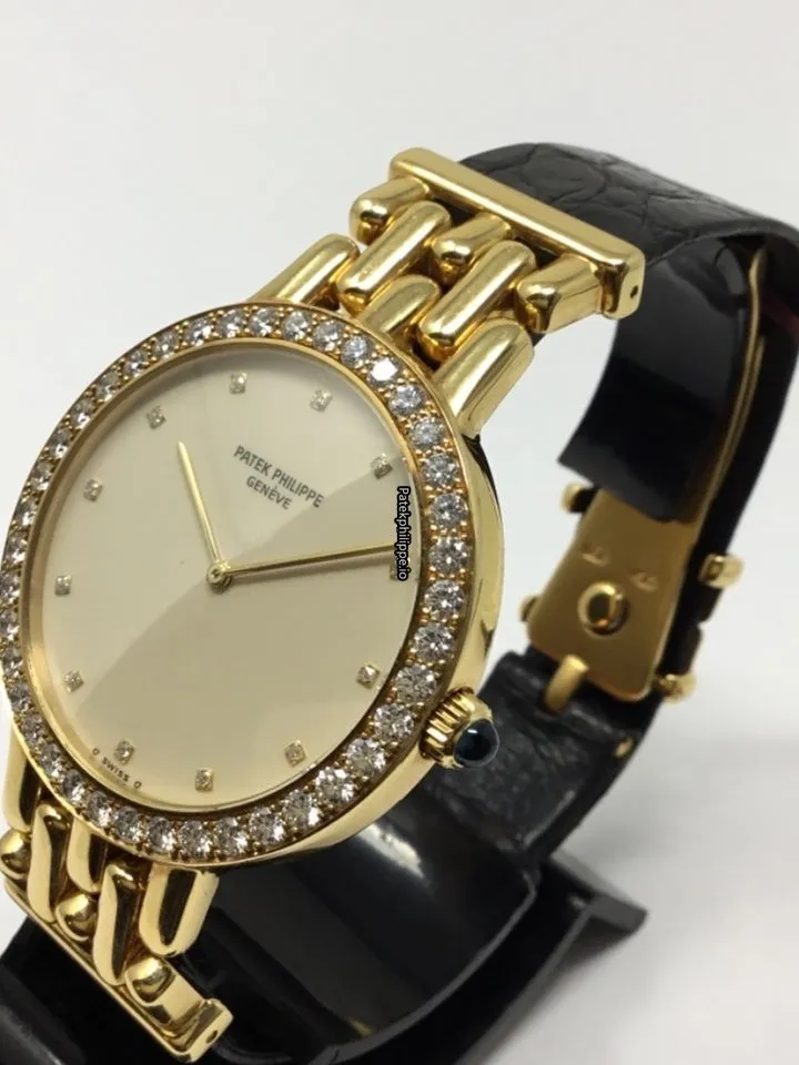 Alternative view of Patek Philippe Calatrava 36MM Yellow Gold Case Manual Winding