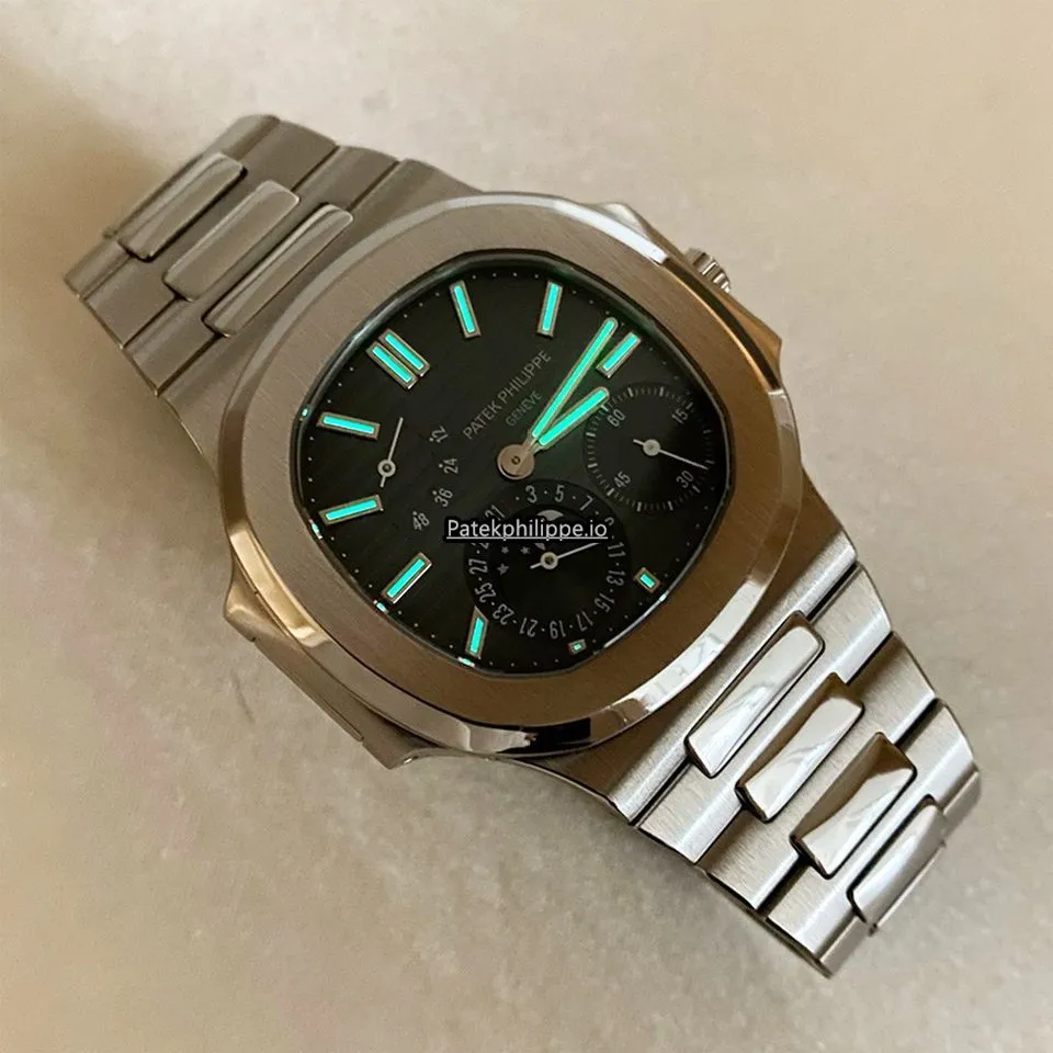 Alternative view of Patek Philippe Nautilus 3712/1a-001 Steel Case Automatic