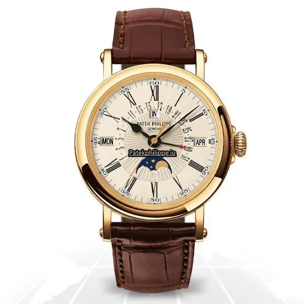 Patek Philippe Perpetual Calendar 5159j-001 38MM Yellow Gold Case Automatic