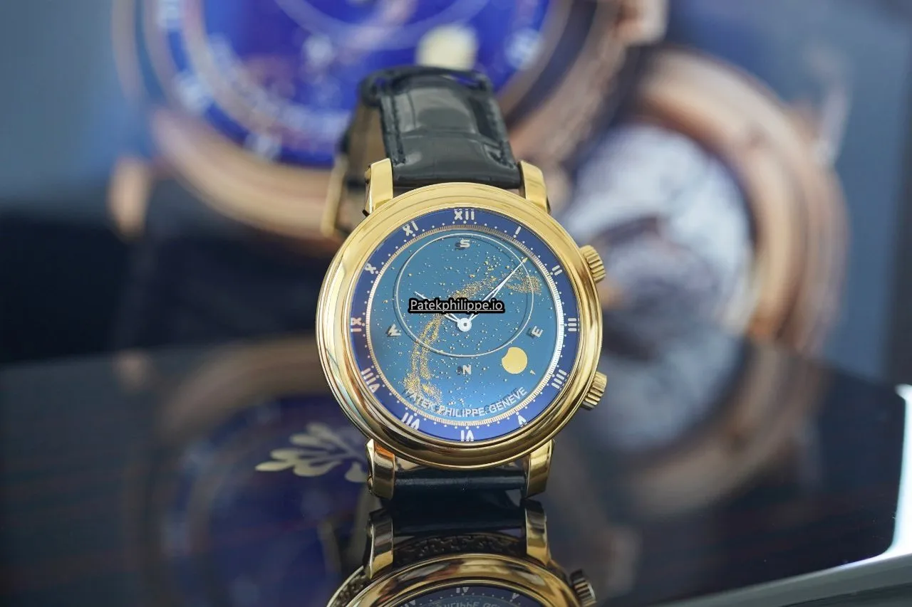 Patek Philippe Celestial 5102j-001 Yellow Gold Case Automatic
