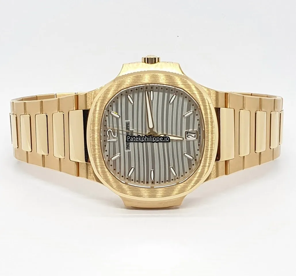 Patek Philippe Nautilus 7118/1r-001 35.2MM Rose Gold Case Automatic