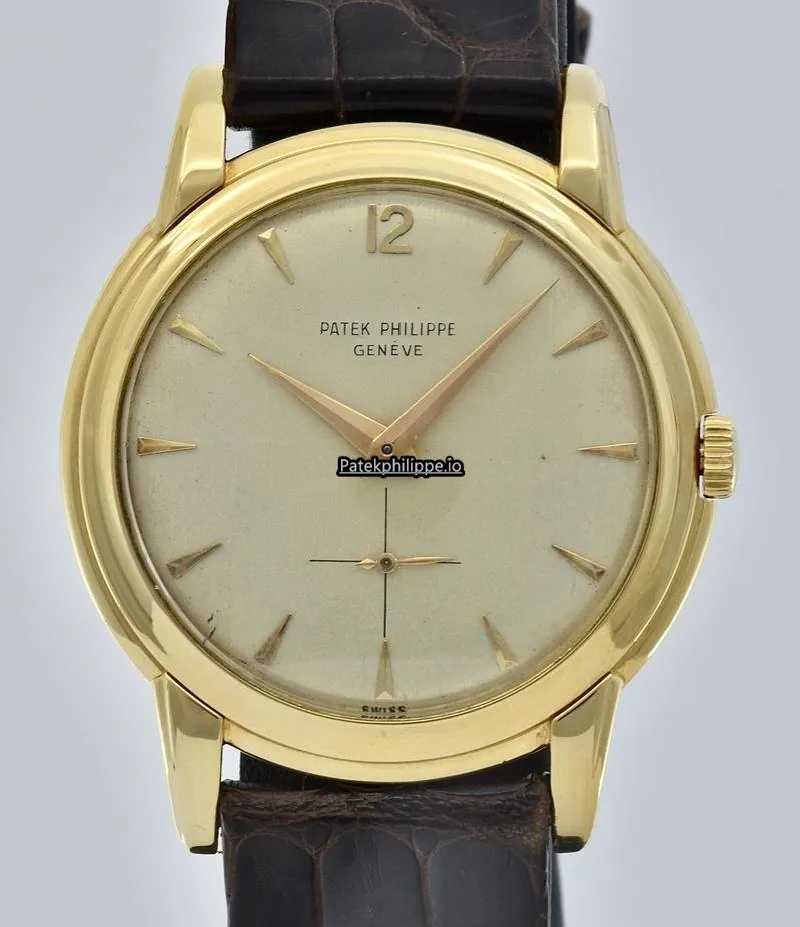 Patek Philippe Calatrava 2525 36MM Yellow Gold Case Manual Winding