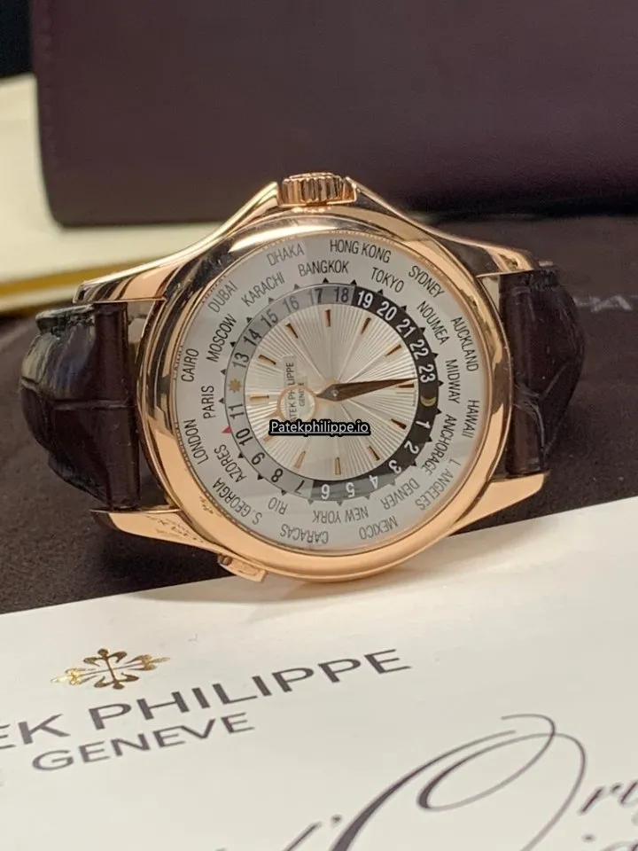 Patek Philippe Complications 5130r-001 39.5MM Rose Gold Case Automatic Movement