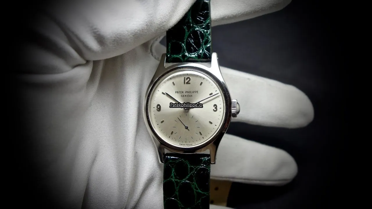 Alternative view of Patek Philippe Calatrava 565 35MM Steel Case Manual Winding