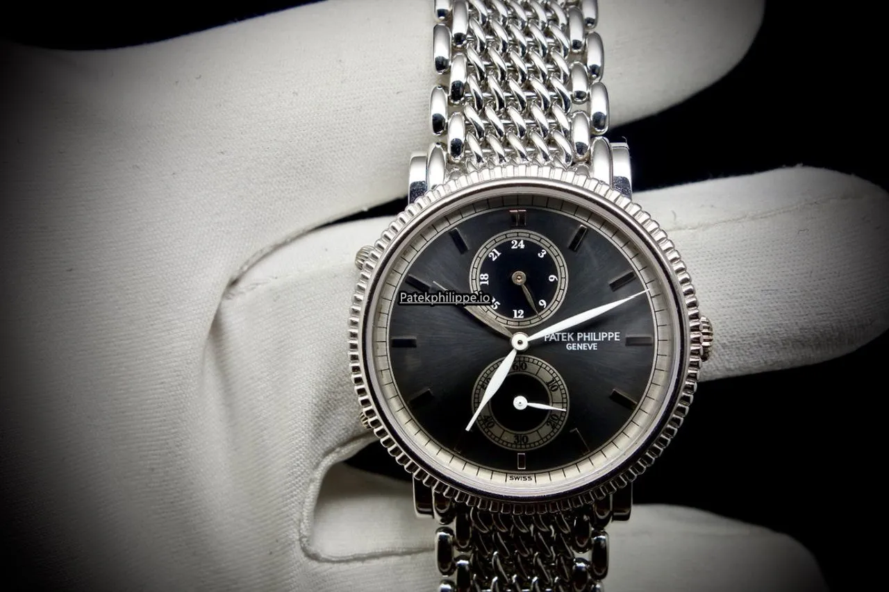 Alternative view of Patek Philippe Travel Time 5034/1g-001 34MM White Gold Case Manual Winding
