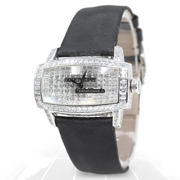 Alternative view of Patek Philippe Gondolo 4993g-001 37MM White Gold Case Quartz