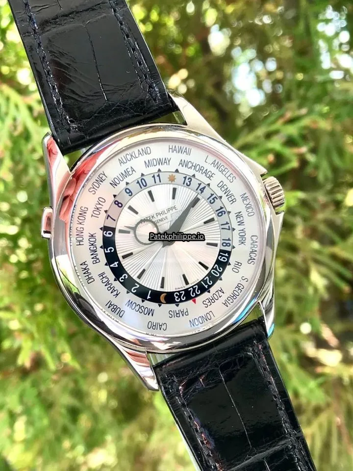Alternative view of Patek Philippe Complications 5130g-001 39.5MM White Gold Case Automatic Movement