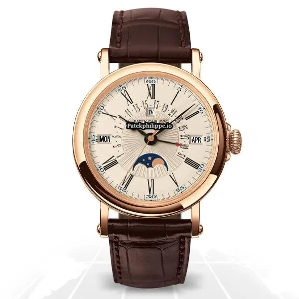 Patek Philippe Perpetual Calendar 5159r-001 38MM Rose Gold Case Automatic