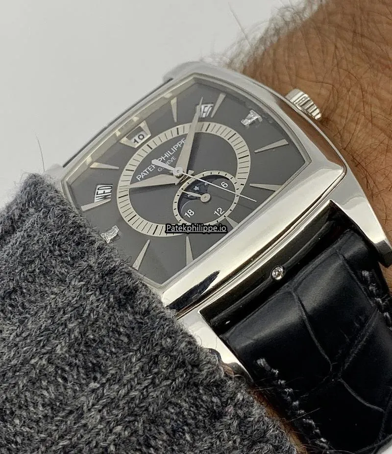 Alternative view of Patek Philippe Gondolo 5135p-001 Platinum Case Automatic