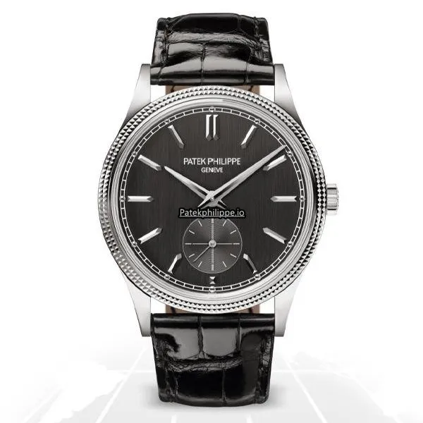 Patek Philippe Calatrava 6119g-001 39MM White Gold Case Manual Winding