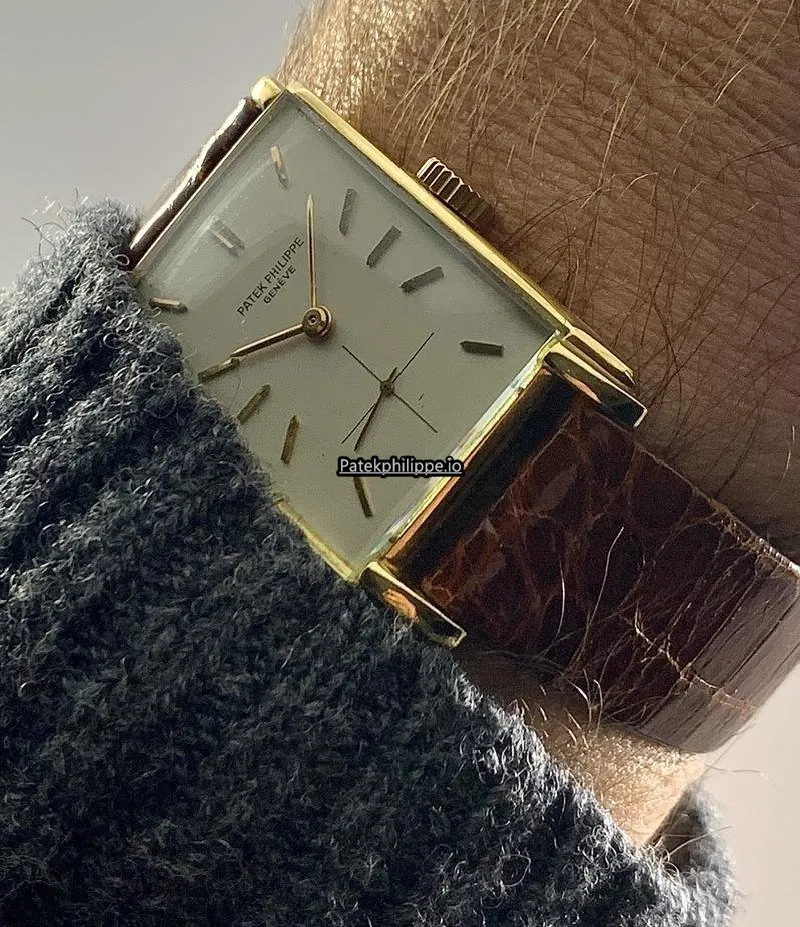 Alternative view of Patek Philippe Vintage 1559 22MM Yellow Gold Case Manual Winding