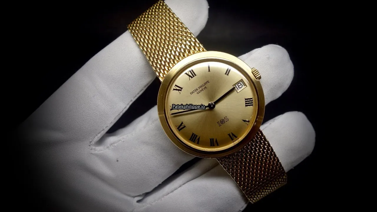 Patek Philippe Calatrava Jan-65 35MM Yellow Gold Case Automatic