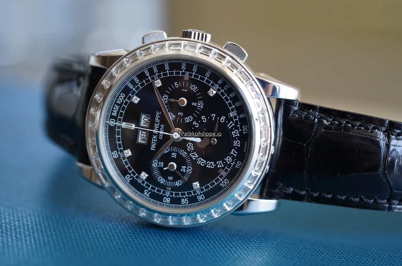 Patek Philippe Perpetual Calendar 5971p-001 Platinum Case Manual Winding