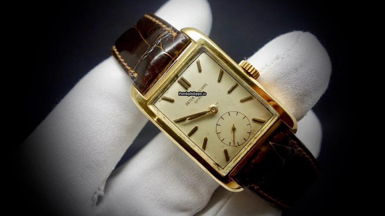 Patek Philippe 2434 25x40MM Yellow Gold Case Manual Winding