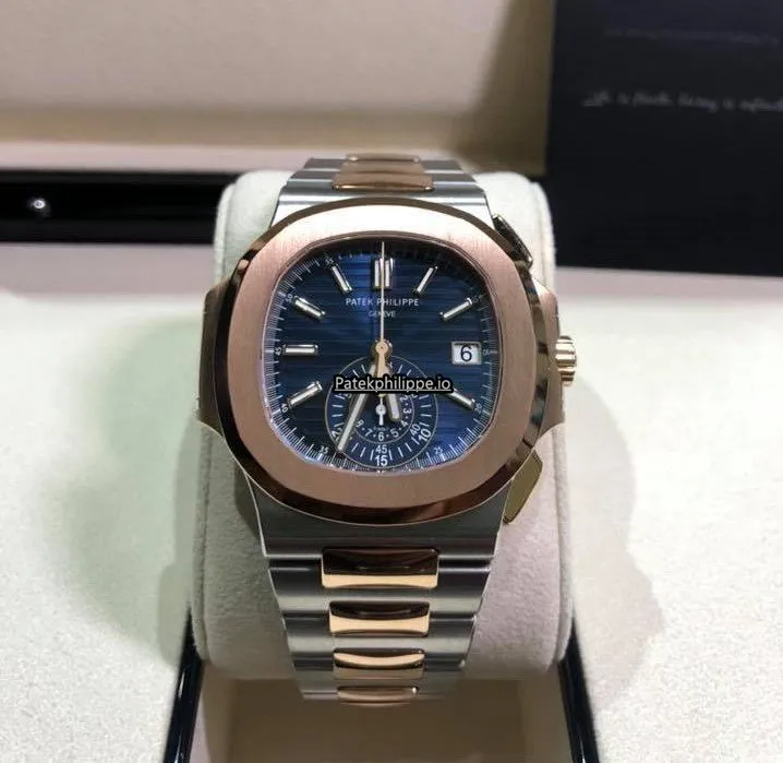 Patek Philippe Nautilus 5980/1ar-001 40.5x38.5MM Gold/steel Case Automatic