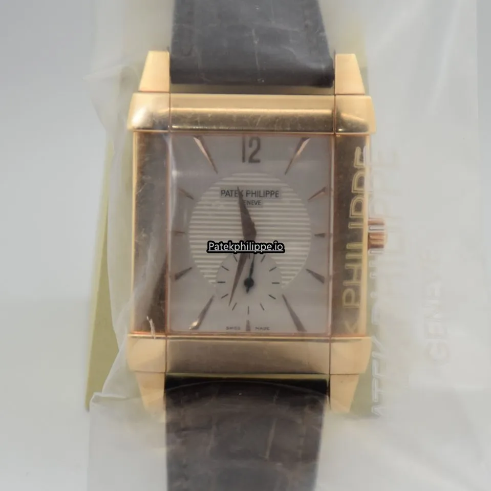 Patek Philippe Gondolo 5111r-001 32x47.6MM Rose Gold Case Manual Winding