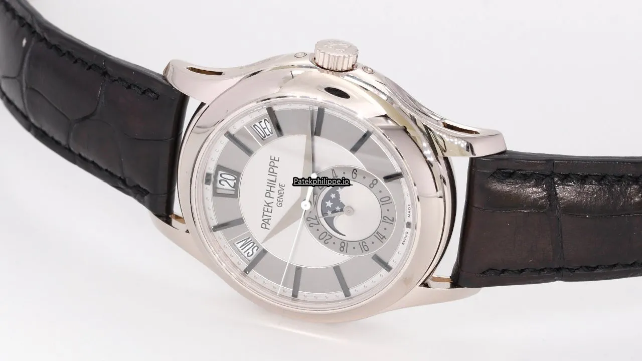 Alternative view of Patek Philippe Annual Calendar 5205g-001 40MM White Gold Case Automatic