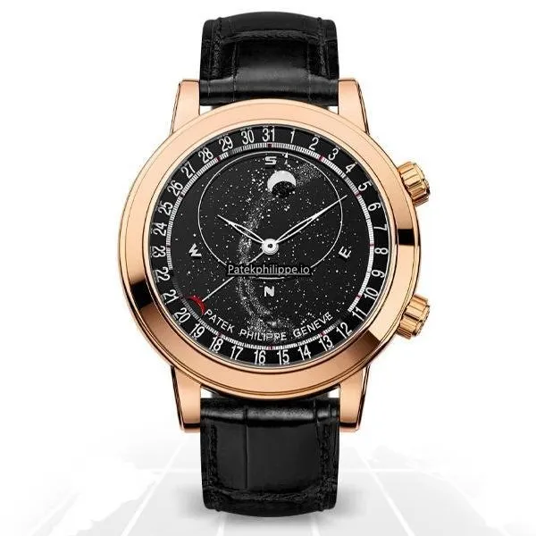 Patek Philippe Celestial 6102r-001 44MM Rose Gold Case Automatic