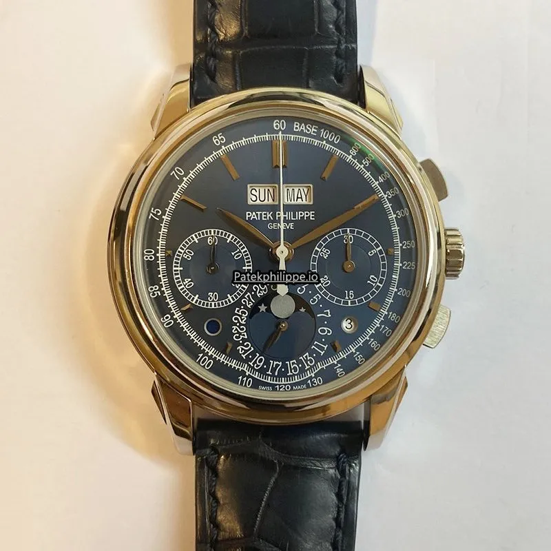 Patek Philippe Perpetual Calendar 5270g-014 41MM White Gold Case Manual Winding
