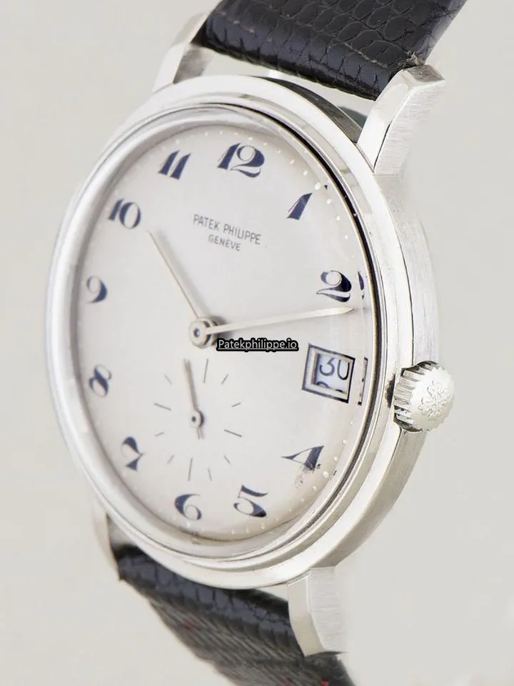 Alternative view of Patek Philippe Calatrava 3445 36MM White Gold Case Automatic