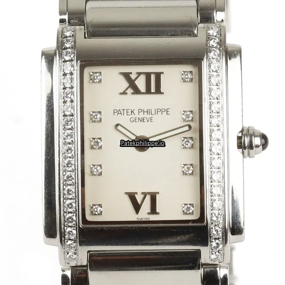 Patek Philippe Twenty-4 4910 25x30MM Steel Case Quartz
