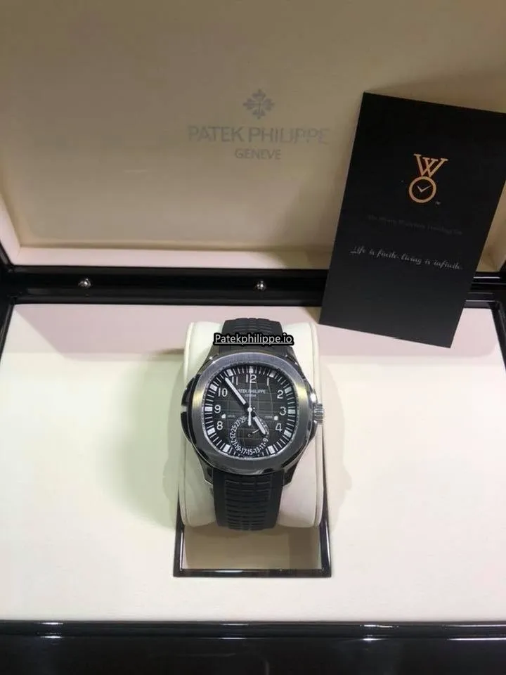 Alternative view of Patek Philippe Aquanaut 5164a Steel Case Automatic