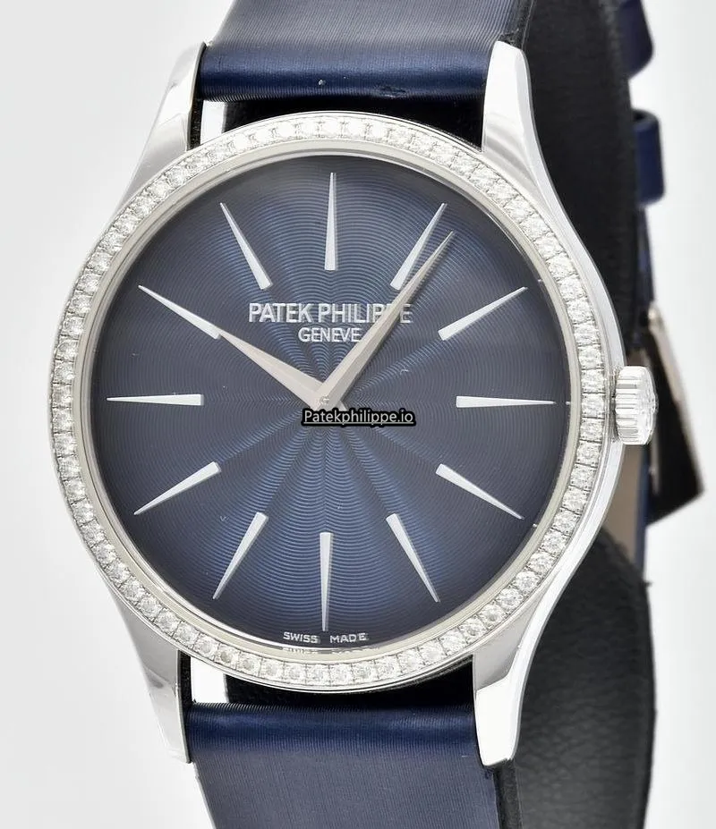 Patek Philippe Calatrava 4897g-001 33MM White Gold Case Manual Winding