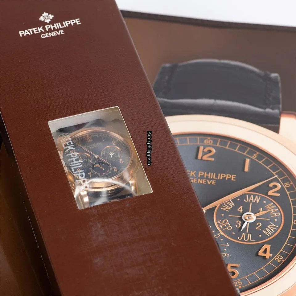 Alternative view of Patek Philippe Complications 5074r-016 42MM Rose Gold Case Automatic