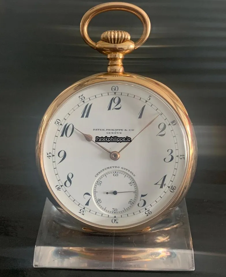 Patek Philippe Gondolo 168.xxx 52MM Rose Gold Case Manual Winding
