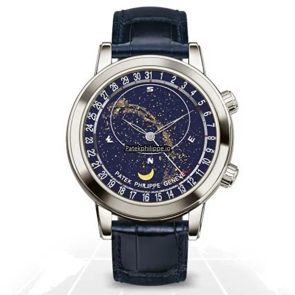 Patek Philippe Celestial 6102p-001 44MM Platinum Case Automatic