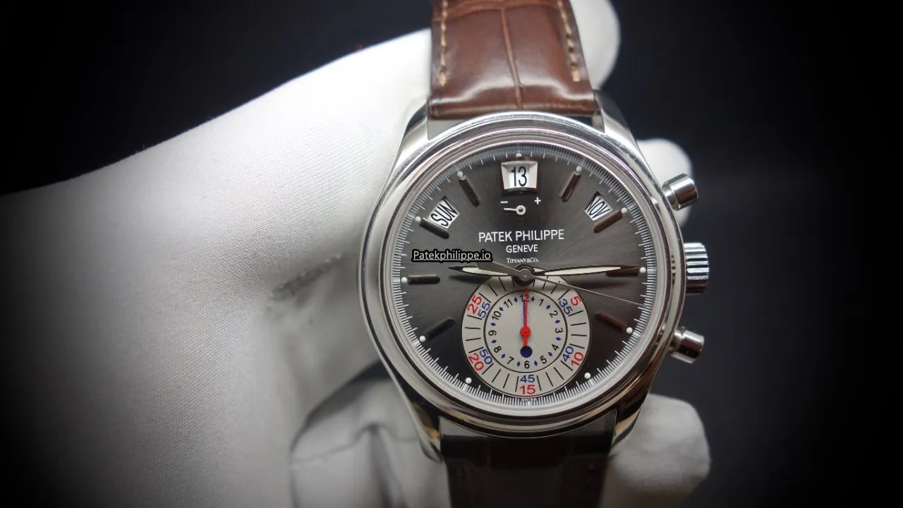 Alternative view of Patek Philippe Annual Calendar 5960p-001 40.5MM Platinum Case Automatic