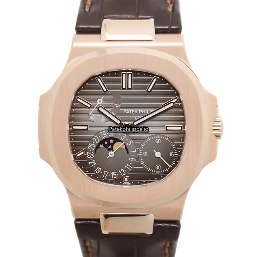 Patek Philippe Nautilus 5712r-001 40x38MM Rose Gold Case Automatic