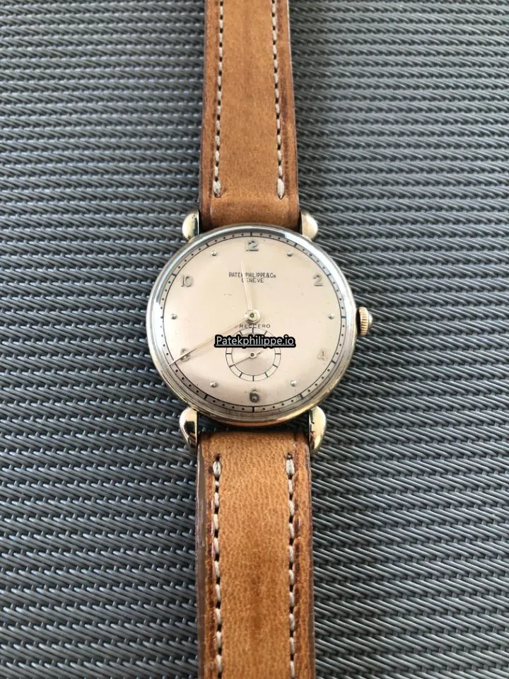 Patek Philippe Calatrava 1461 Rose Gold Case Manual Winding