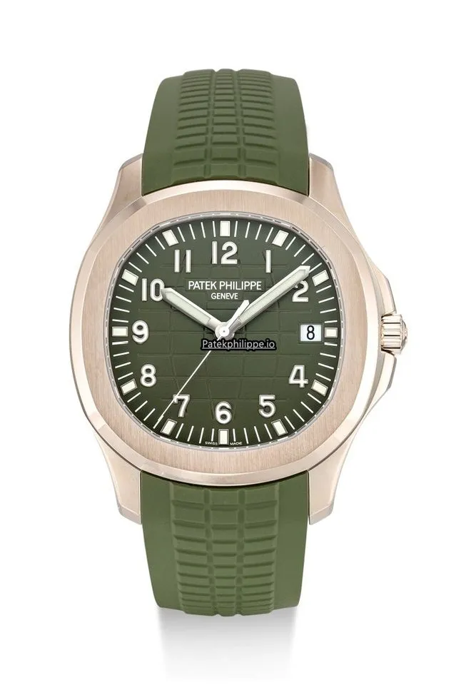 Patek Philippe Aquanaut 5168g-010 42.2MM White Gold Case Automatic