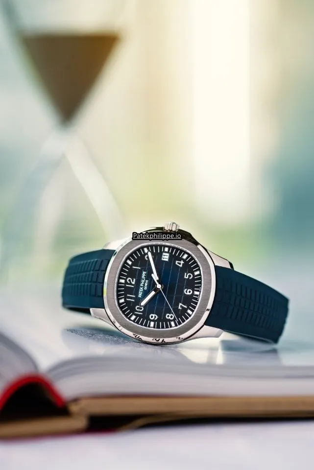 Alternative view of Patek Philippe Aquanaut 5168g-001 42.2MM White Gold Case Automatic